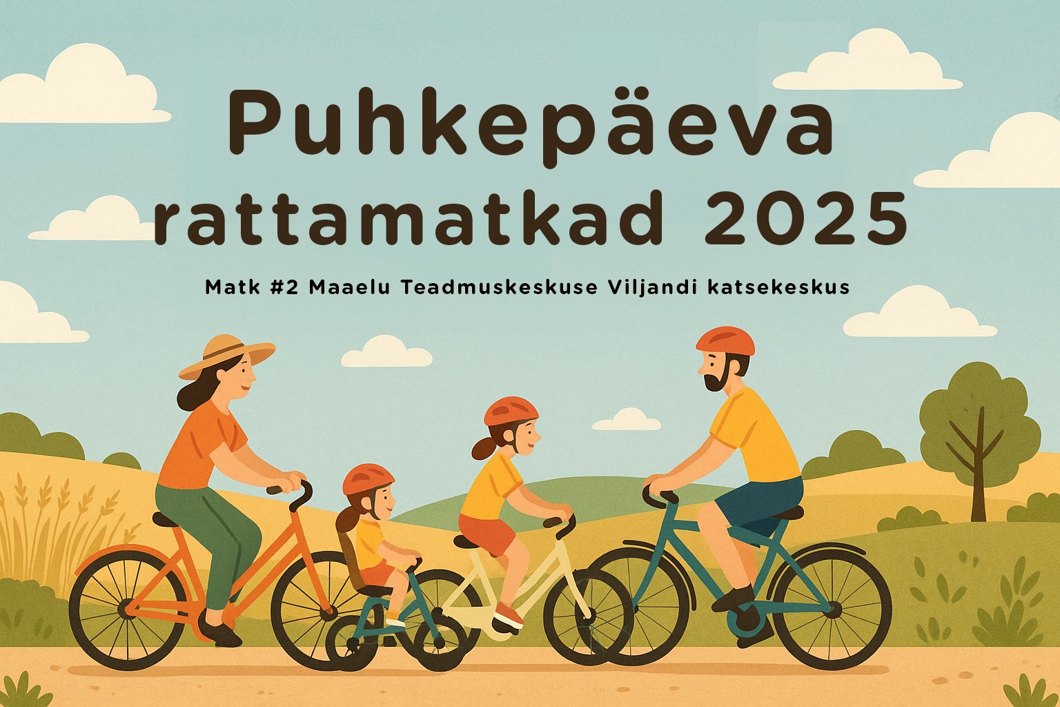 2025. aasta Matkahooaeg saab alguse 05.05.2025 17 matka viivad rattureid avastama põnevaid matkasihtkohti Viljandi ümber. Eestikeelse raamatu 500. aastapäevaks 
