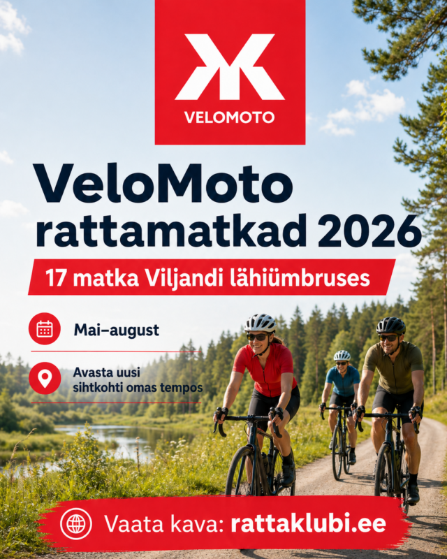 VeloMoto rattamatkad 2026