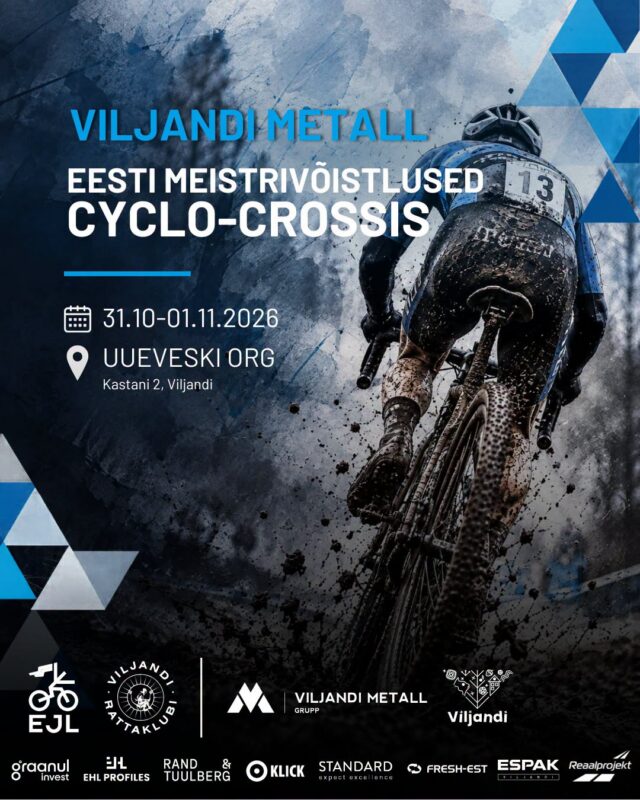 Cyclo-crossi Meistrivõistlused toimuuvad tänavu Viljandis